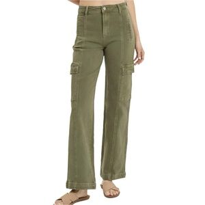 RISEN Wide Leg Cargo Jeans
